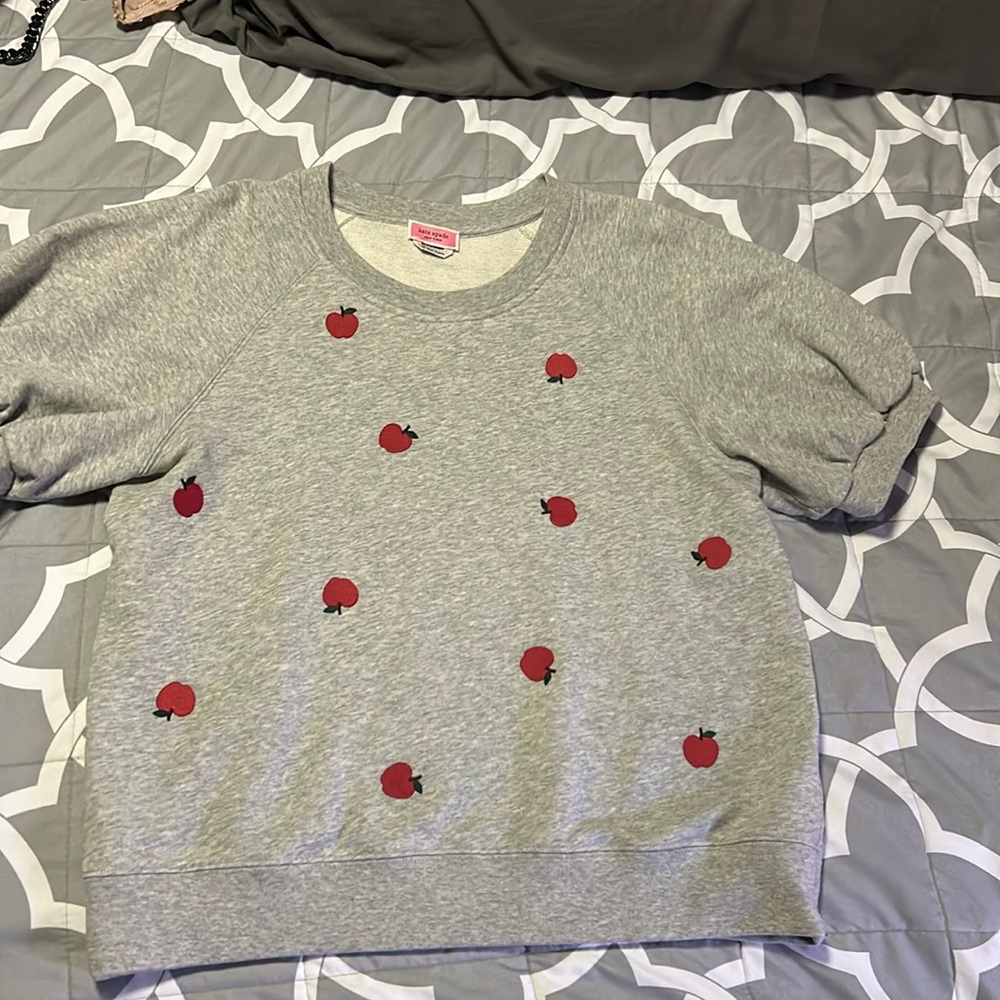 Kate Spade short sleeve sweatshirt size XL